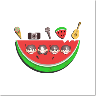 Fanart twinkling watermelon ver 1 Posters and Art